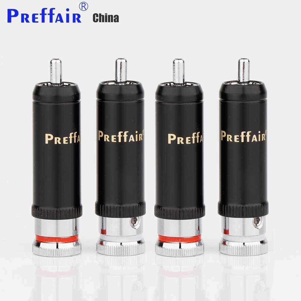 HIFI R1743 rhodium-plated rca plug for audio signal cable rc