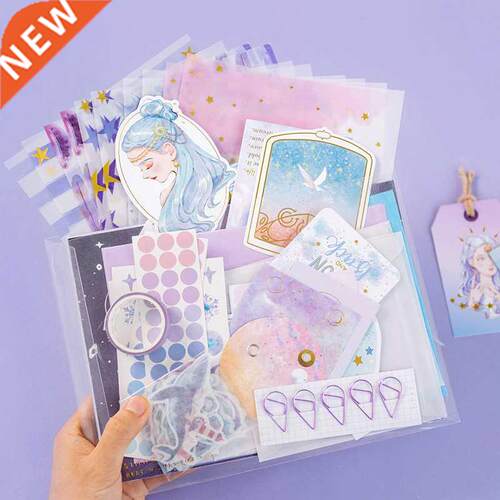 64/107 Pcs Material Paper Washi Tape Sticker Set Writing Pap