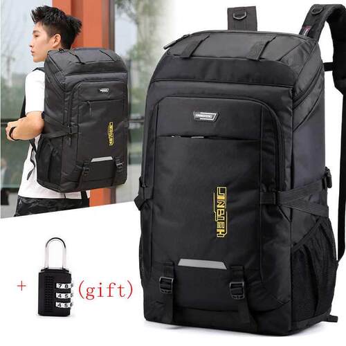 Big Outdoor Camping Waterproof Laptop Backpack Men Large Cap