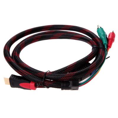 HDMI To 5-RCA 6Ft 1.8m Video Audio AV Component Converter Ad