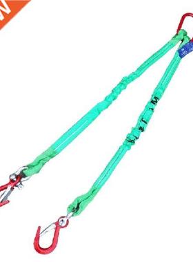 2Ton--3Tonx1-2M two legs 2-hook soft round sling lifter