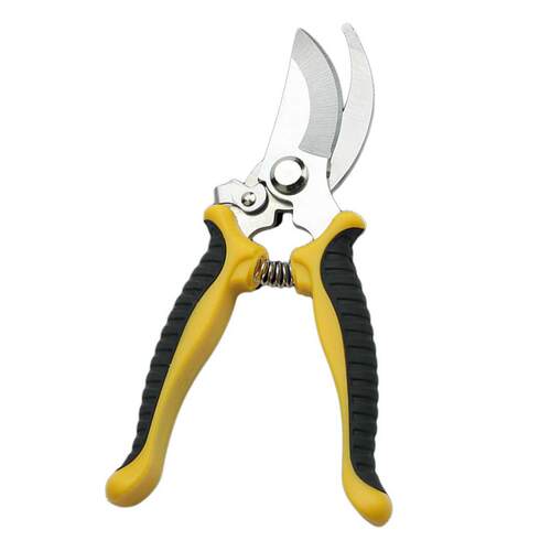 19cm Garden Scissor Hand Pruner Anvil Branch Shear Pruning C