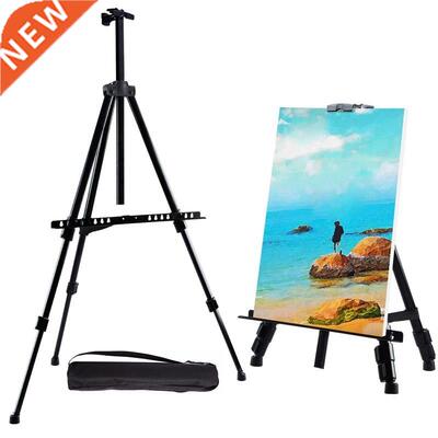 Portable Adjustable Metal Sketch Easel Stand Foldable Trave