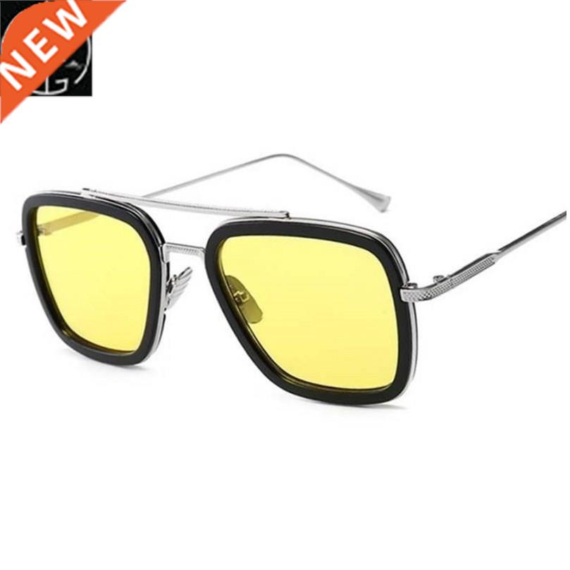 2020 Fashon Tony Stark Style glasses for Men Sun Glasses
