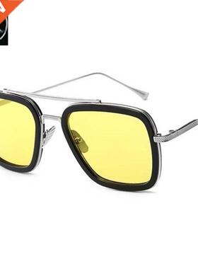 2020 Fashon Tony Stark Style glasses for Men Sun Glasses