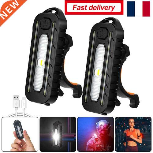 Mini Portble USB Red Blue Bike Rer Lmp Night Running Shou