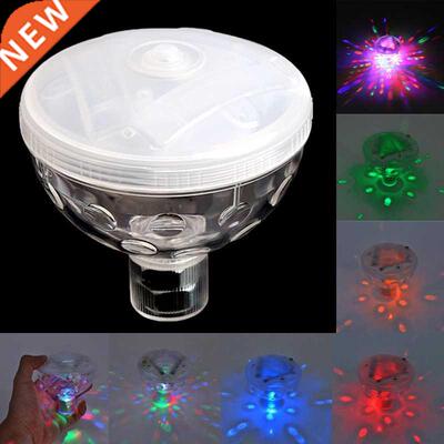 2021 New 4 LED Floatng Underwater Dsco Lght Glow Show Sw