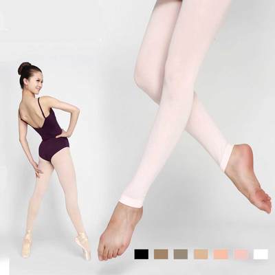 Adult Soft Elastic Collant Women Ballet Footless Daily Tight