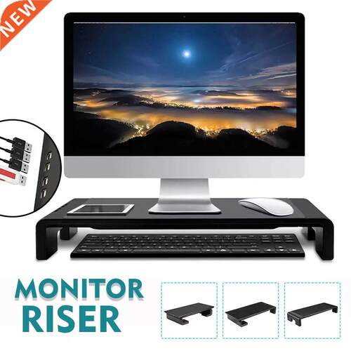 4 USB 2.0 Ports Smart Monitor Riser Multifunction Desktop Co
