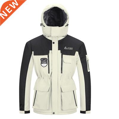 Waterproof Thick Warm Winter Men's Fleece Jacket Large Size