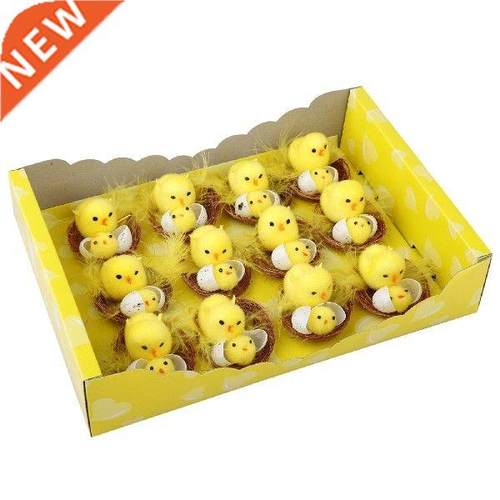 Ester Chick Decortion Cute Fluffy Chenille Bby Chicks