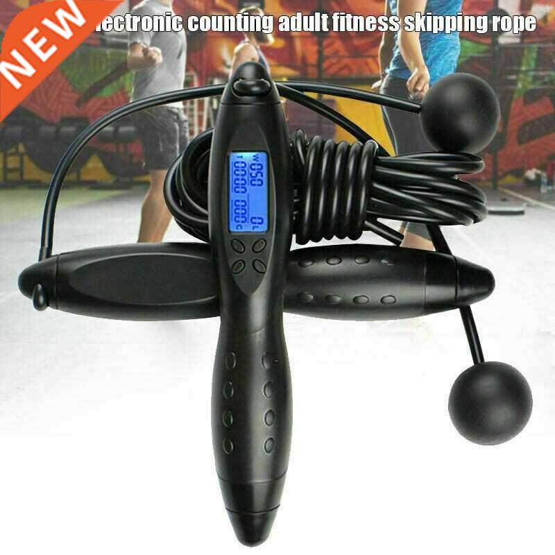 Digital LCD Jump Jumping Skipping Rope Calorie Count Counter