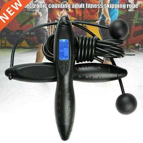Digital LCD Jump Jumping Skipping Rope Calorie Count Counter