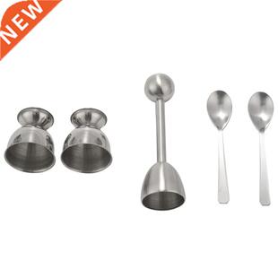 Egg Cracker Topper Set – Soft Hard Boiled Eggs Separator To