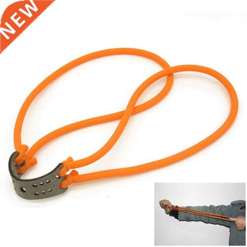 2pcs Tactical Hunting Shooting Slingshot Natural Latex Rubbe