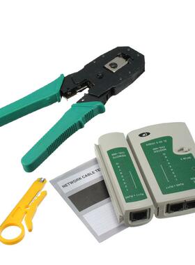 RJ45 RJ11 RJ12 CAT5 CAT5e L Tool Kit Utp Cable Tester D Plie