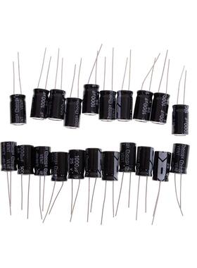 20PCS Aluminum electrolytic capacitor 1000uF 25v 10*17 Elect
