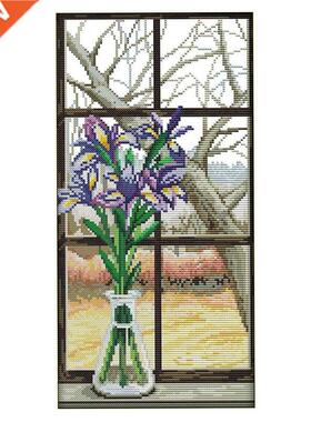 Stamped Cross Stitch Kits 11CT 3 Strands Preprinted Easy Pat