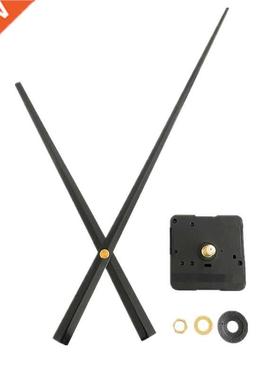 10Sets DIY Wall Clock Movement Mechanism with Long Clock Han