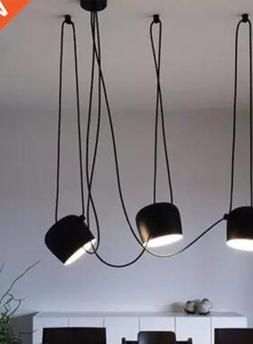 Modern Drum Pendant Lamp Ceiling LED Hanglamp Spider Industr