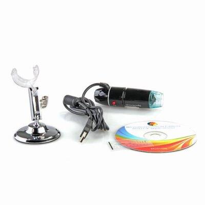 5MP 50X-500X Magnification 8-LED US Digital Microscope Endo