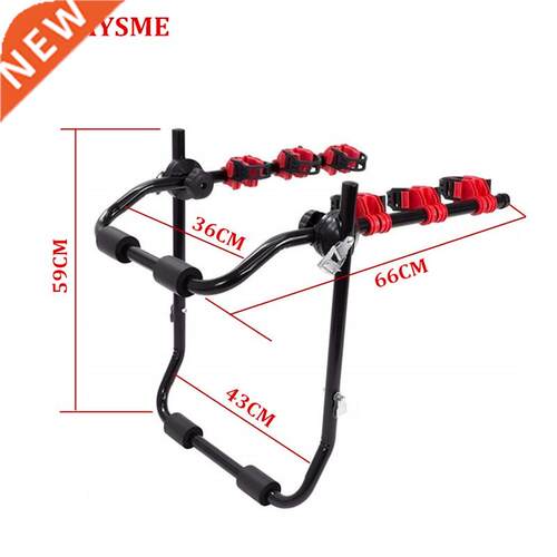 ALWAYE Heavy Duty 3-Bike Carrier Trunk Mount Stand Bike Rack