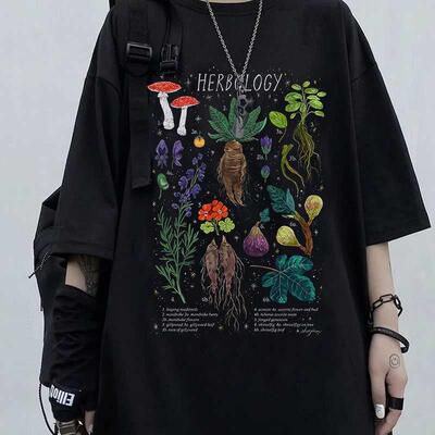 Harajuku y2k street top lady cute cartoon comic girl letter