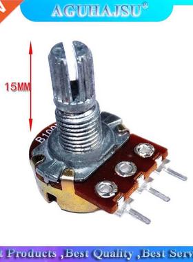 30pcs WH148 B1K B2K B5K B10K B20K B50K B100K B500K 3Pin 15mm