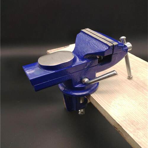 Light Duty Mechanic Clamp-on Table Vise 360 Degree Swivel Ba