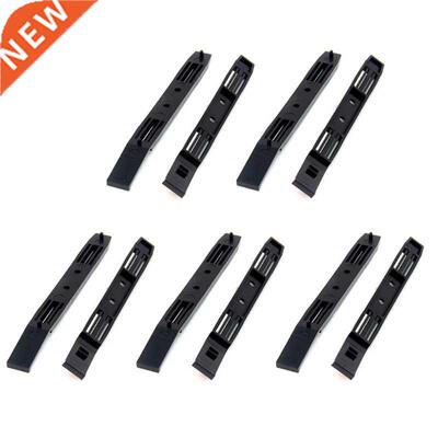 5 Pairs Hard Drive Rails Chassis Cage Drive Bay Slider Plast
