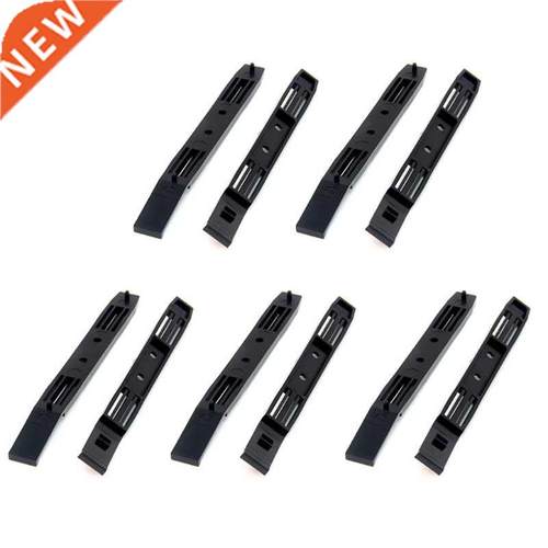 5 Pairs Hard Drive Rails Chassis Cage Drive Bay Slider Plast