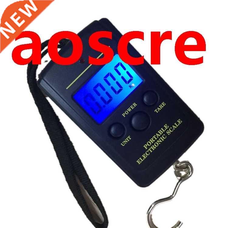 Blue Backlight Electronic Digital Scales 40kg 10g Shop Hangi 商业/办公家具 商业美陈 原图主图