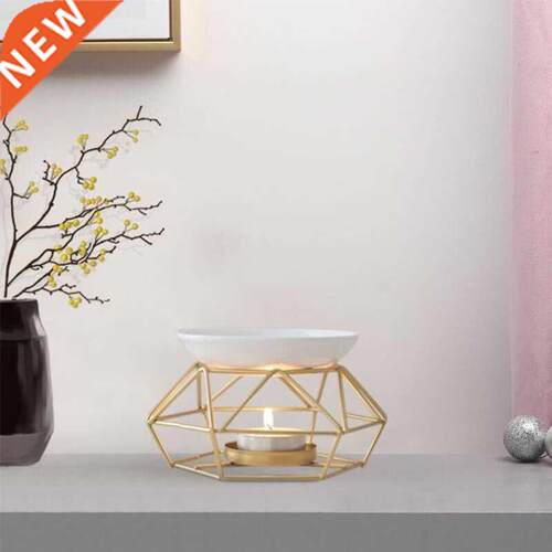 B0KB Aromatic Oil Burner, Geometric Ceramic Essential Oil