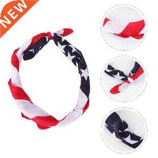 Neck Scarf Bandanas 4th Of July Bandana American Flag Scarf