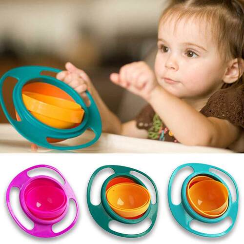 Universal Gyro Bowl Practical Design Children Rotary Balance