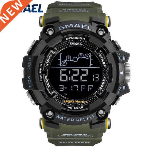 SMAEL Military Sport Watch Mens Stopwatch Waterproof Chrono