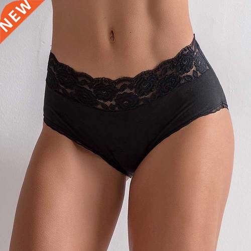 Women Cotton Menstrual Panties Period Breathable Fast Absorb