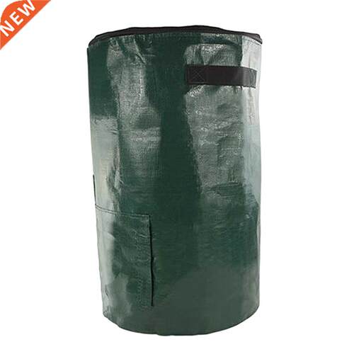 Garden Waste Bags Garden Bin with Lid & Handle Reusa