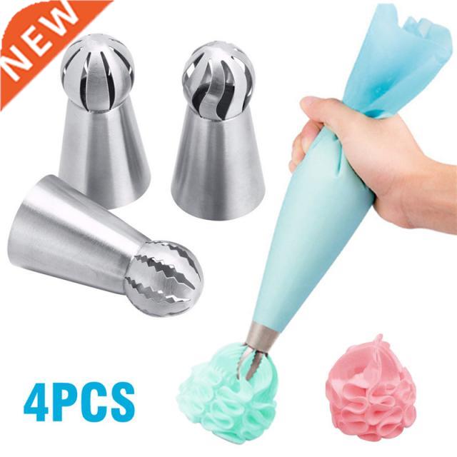 4pcs Silicone Kitchen ccessories Icing Piping Crem Pstry