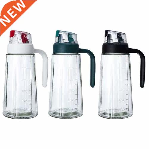 94PF Oil Dispenser Glass Material Leak-proof Seasoning Box