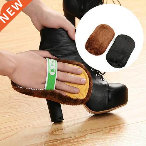 Shoe Gloves Shoe Care Brush Shoes Cleaner Soft Wool Plush Ra