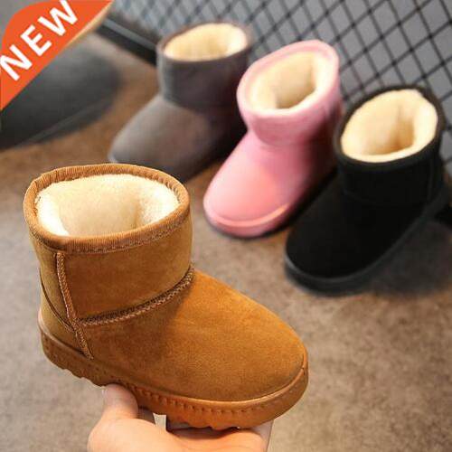 Fashion Children Casual Shoes Baby Boys Girls Snow Martin Bo