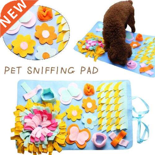 Pet Dog Snuffle Mat Nosework Pad Feeding Mat Washable Pet