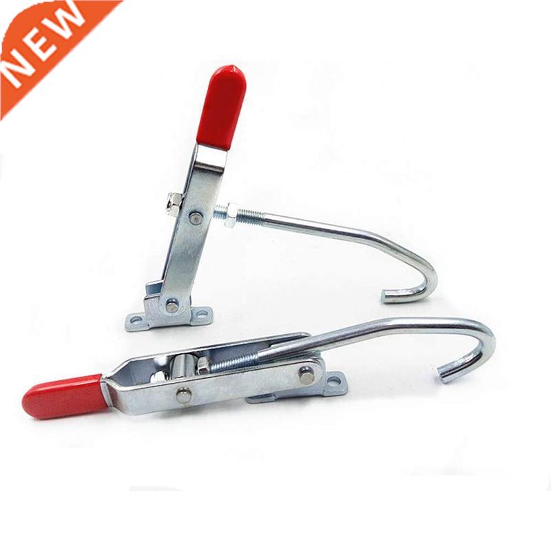 J Hook Type Toggle Clamp 2Pcs 170Kg/375 Lbs Capacity Quick H