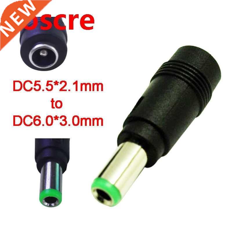1Pcs Straight New DC6.0*.0mm Male to DC5.5*2.1mm Female Lap