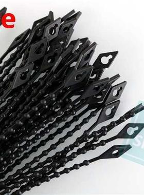 Free shipping 100pcs/ lot 3x150 Bead type band slipknot loos