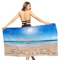 Sand Proof Beach Towels Super Absorbent Beach Towels Super thumbnail 4