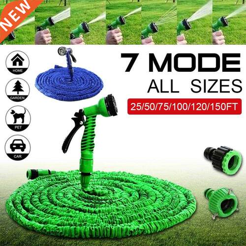 25FT-175FT Telescopic Water Pipe Flexible Garden Hose