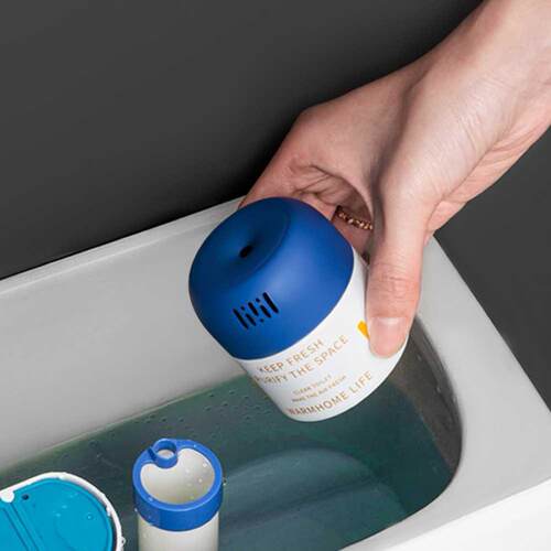1PC Toilet Cleaner Nordic Toilet Blue Bubble Deodorant