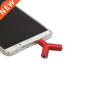 2 Female To 1 Male Headphone Adapter 3.5 Mm Stereo Audio Y